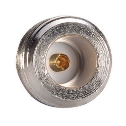 穿壁式N型母头连接器，压接型，用于100系列线缆的图片