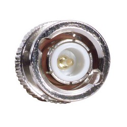 同轴线缆适配器，BNC公头/F型母头，50 Ohm的图片