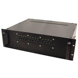 用于NB141207-4H0系列外壳的12端口机架式安装直流接入器的图片