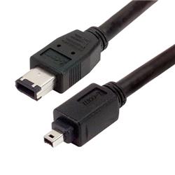 IEEE-1394火线线缆，1型公头-2型公头，5.0m的图片