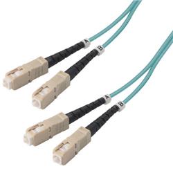 OM3 50/125，10Gig多模光缆，双SC/双SC，1.0m的图片