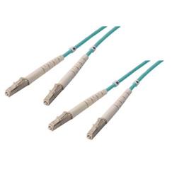 OM3 50/125 10G多模低烟无卤光缆，双芯LC/双芯LC，10米的图片