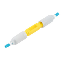 可重复使用机械式光纤对接头，用于带缓冲层状态下直径为250μm~900μm的单模和多模光纤的图片