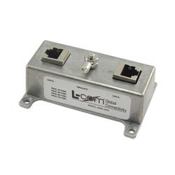 室内级6类10/100/1000Base-T避雷器，气体放电管，RJ45插座的图片