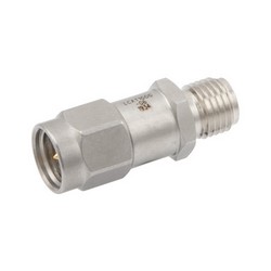 2W / 6dB 射频固定衰减器，SMA公头至SMA母头钝化不锈钢主体，最高工作频率为6 GHz的图片