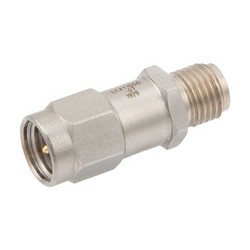 2W / 7dB 射频固定衰减器，SMA公头至SMA母头钝化不锈钢主体，最高工作频率为6 GHz的图片