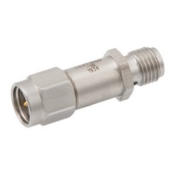 2W / 18dB 射频固定衰减器，SMA公头至SMA母头钝化不锈钢主体，最高工作频率为6 GHz的图片