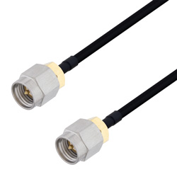 使用LC141TBJ同轴电缆，2英尺长SMA公头转SMA公头电缆组件的图片