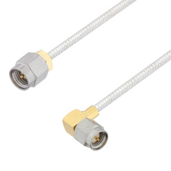 使用LC085TB同轴电缆，6英尺长SMA公头转SMA公头直角型电缆组件的图片