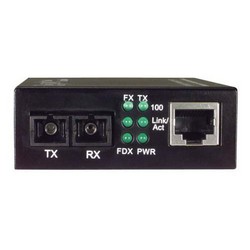 L-com Ethernet Media Converter 10/100TX to 100FX SM SC 60km的图片