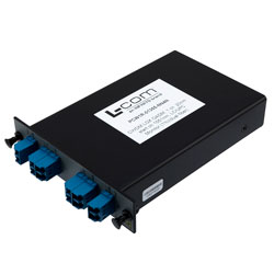 无源 CWDM，LGX 环形 OADM，1 通道，从 1551nm 开始，LC-UPC，带双光纤的监视器的图片