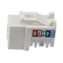 6类抗菌型RJ45 Keystone插座，无屏蔽的图片