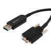 USB 3.0有源光缆(AOC)，A公至Micro B公带锁紧螺丝，PVC外被，10米的图片