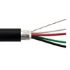 USB2.0散装线缆，28/24AWG，高柔性VW-1阻燃等级PU护套，黑，1000英尺（304.8米）的图片