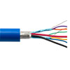 超高速USB3.0散装线缆，30/24AWG，VW-1阻燃等级UL20276 PVC护套，蓝，100英尺（30.5米）的图片