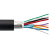 超高速USB3.0散装线缆，30/24AWG，高柔性VW-1阻燃等级TPE护套，黑，1000英尺（304.8米）的图片