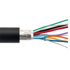 超高速USB3.0散装线缆，30/24AWG，高柔性VW-1阻燃等级TPE护套，黑，100英尺（30.5米）的图片
