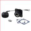 Cat6, Flange Mount, Electroless Nickel finish with Grounding Shield, Mounting Hardware & DC的图片