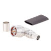 适用于LMR-400，LMR-400-DB，LMR-400-FR和400系列电缆的7/16 N直角型公接头压接/非焊接触头连接的图片