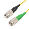 FC/APC至FC/UPC 9/125单模单工光纤跳线，LSZH，OS2，1米的图片