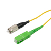 SC/APC至FC/UPC 9/125单模单工光纤跳线，LSZH，OS2，1米的图片