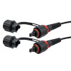 IP68 ODVA 兼容 MPO APC 公头到 IP68 ODVA 兼容 MPO APC 公头，24 芯光纤，SM OS2 5mm LSZH 户外级，20m 光缆组件的图片