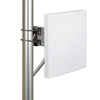 2.4GHz~2.5GHz/5.1GHz~7.2GHz 6/6dBi WiFi 6e 4×4双极化MIMO户外平板天线，4个1米长RG58同轴尾线带N型母头连接器的图片