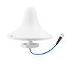 617~960MHz/1710~2700MHz/3400~4200MHz/4900~6000MHz/低PIM级垂直极化全向天线，吸顶式，4.3-10型母头连接器的图片