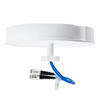 698~960MHz/1710~2700MHz/3400~4200MHz/低PIM级V/H极化MIMO天线，3-5 dBi增益，吸顶式安装，2个N型母头连接器的图片