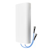 698-960 MHz / 1710-2700 MHz / 3400-4200 MHz低PIM额定VH-pol MIMO面板天线，5-7 dBi，壁挂式，2 x 4.3-10母连接器的图片