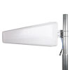 698-960 MHz/1710-2700 MHz/3300-6000 MHz，10/11 dBi，对数周期天线，低PIM，垂直极化，N型母头连接器的图片