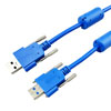 USB 3.0线缆，带翼形螺丝A型/带翼形螺丝A型，带铁氧体，0.5米的图片