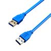 USB 3.0电缆组件，A型公插头到A型公插头，28/26/22 AWG，PVC，蓝色，2.5米的图片