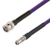 75 欧姆 12G SDI BNC 公头到 1.0/2.3 公头电缆组件，使用 4694R-VL 同轴电缆，1 英尺的图片