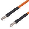 75 欧姆 12G SDI HD-BNC 公头到 HD-BNC 公头电缆组件，使用 4694R-OR 同轴电缆，10 英尺的图片