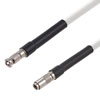 75 欧姆 12G SDI HD-BNC 公头转 1.0/2.3 公头电缆组件，使用 4694R-WH 同轴电缆，3 英尺的图片