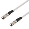 75 欧姆 12G SDI HD-BNC 公头到 HD-BNC 公头电缆组件，使用 4855R-WH 同轴电缆，6 英尺的图片