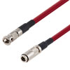 75 欧姆 12G SDI HD-BNC 公头转 1.0/2.3 公头电缆组件，使用 4855R-RD 同轴电缆，6 英尺的图片