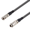 75 欧姆 6G SDI HD-BNC 公头转 1.0/2.3 公头电缆组件，使用 1855A-GY 同轴电缆，25 英尺的图片