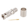 12G SDI HD-BNC 75欧姆BNC公头连接器，压接式/焊杯式，用于 4694R, Belden 1694A, RG6的图片