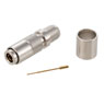 12G SDI 1.0/2.3 75欧姆公头连接器，压接式/焊杯式，用于 4694R, Belden 1694A, RG6的图片