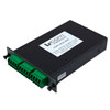 无源 CWDM，LGX Mux 和 Demux，8 通道 F（跳过 1391-1411nm），间隔 20 nm，从 Ch 1271nm 开始，带 Monitor & Pass 的 LC/APC的图片
