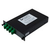 无源 CWDM，LGX 解复用器，4 通道，20nm 间距，从 1551nm 通道开始，LC/APC，带 Monitor & Pass的图片