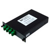 无源 CWDM，LGX Mux，4 通道，20nm 间距，从 1551nm 通道开始，带 Monitor & Pass 的 LC/APC的图片