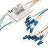 无源 CWDM，紧凑型解复用器，12 通道，从 1391nm 开始，20nm 间距，900um 1m 光纤，带 Express 端口的 LC-UPC的图片