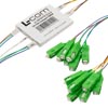 无源 CWDM，紧凑型解复用器，12 通道，从 1391nm 开始，20nm 间距，900um 1m 光纤，带 Express 端口的 SC-APC的图片