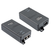 PoE ++中跨注入器，1端口以太网供电，10 Gbps，CAT 6a或7、802.3at +认证，56伏特，56瓦电源的图片
