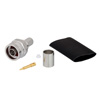 适用于LMR-400，LMR-400-DB，LMR-400-FR和400系列电缆的N公接头压接/焊接触头连接的图片