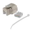 6类抗菌型RJ45 Keystone插座，屏蔽的图片