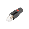 Profinet屏蔽RJ45现场端接公头，22~23AWG，PoE+级的图片